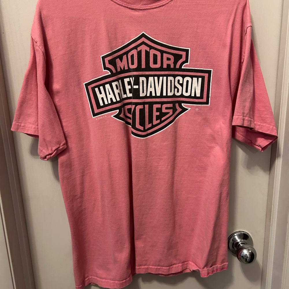 Harley-Davidson Pink Short Sleeve Tee